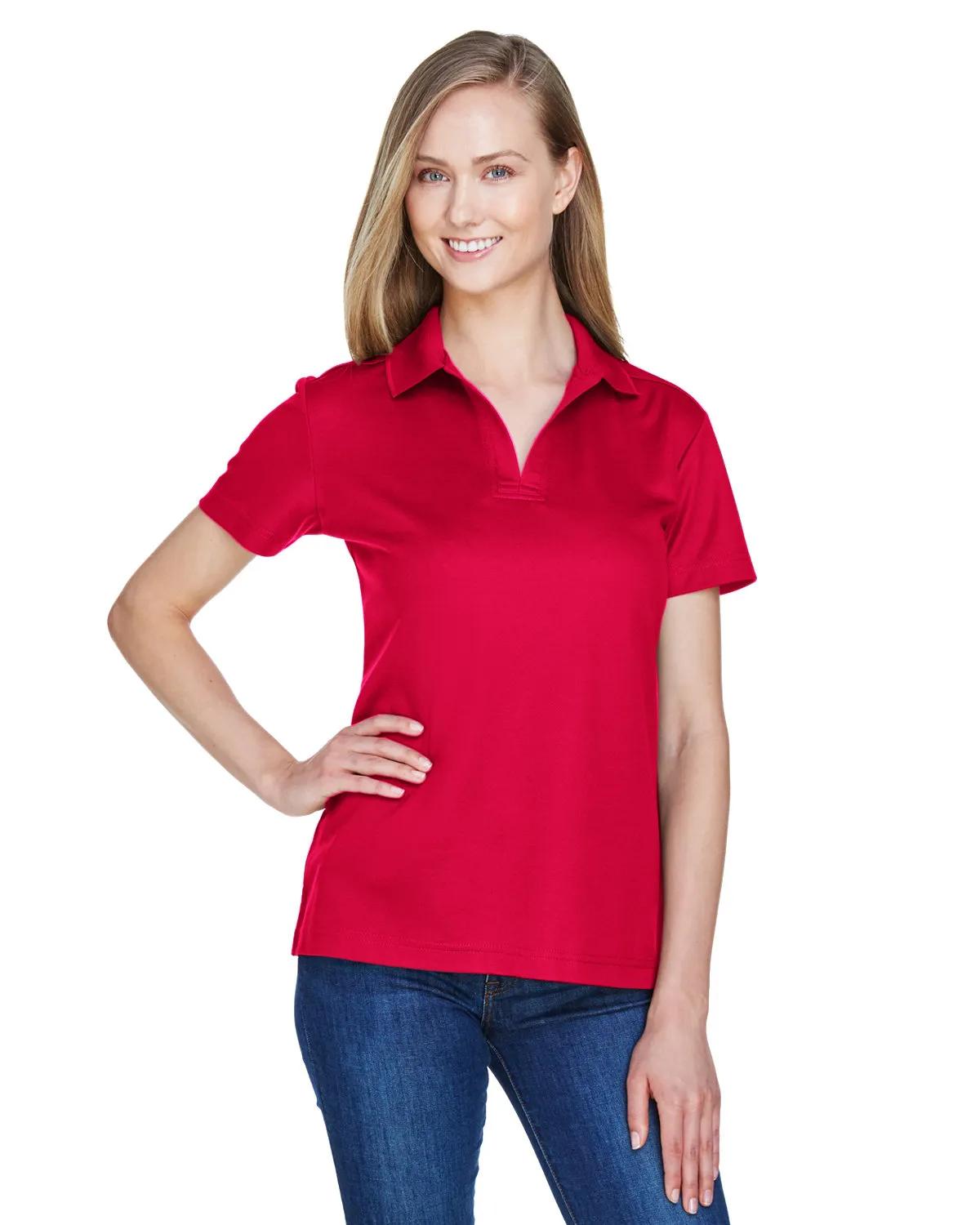 CrownLux Performance® Ladies' Plaited Polo 5 of 95