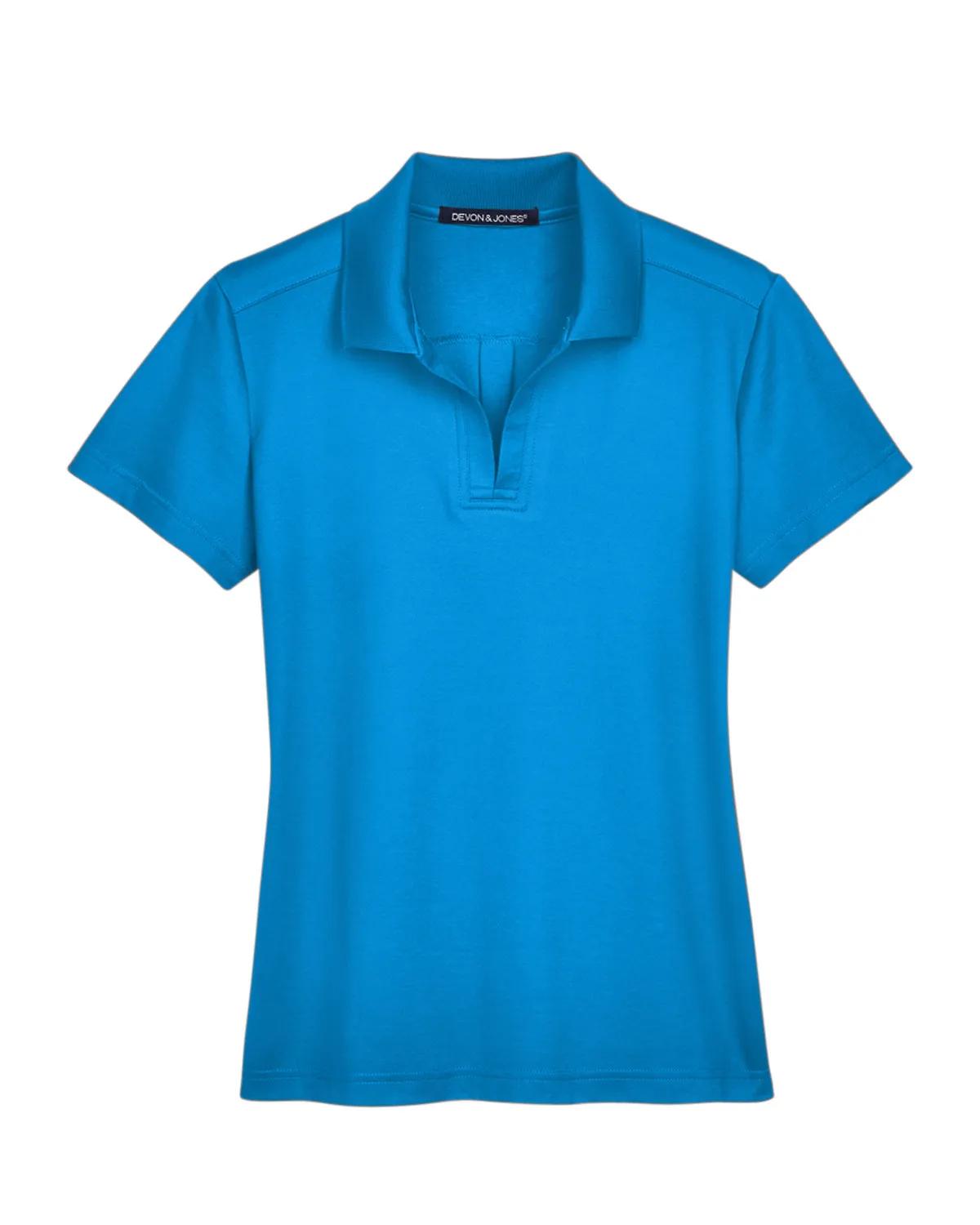 CrownLux Performance® Ladies' Plaited Polo 17 of 95