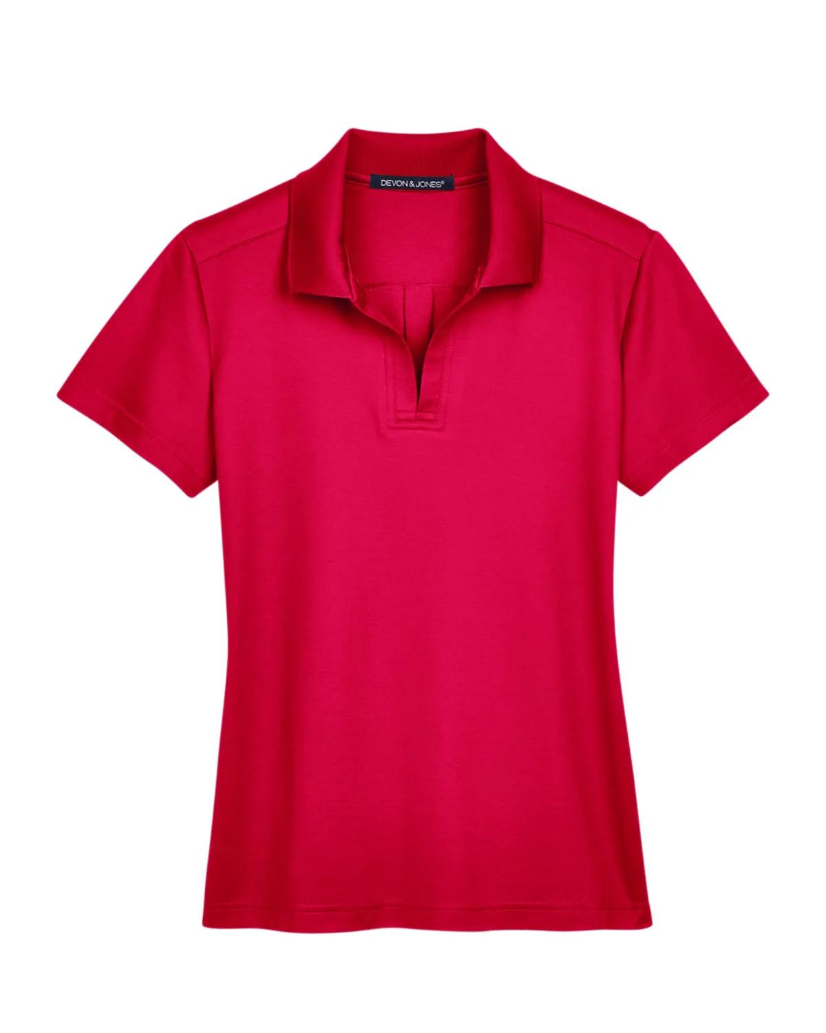 CrownLux Performance® Ladies' Plaited Polo 58 of 95