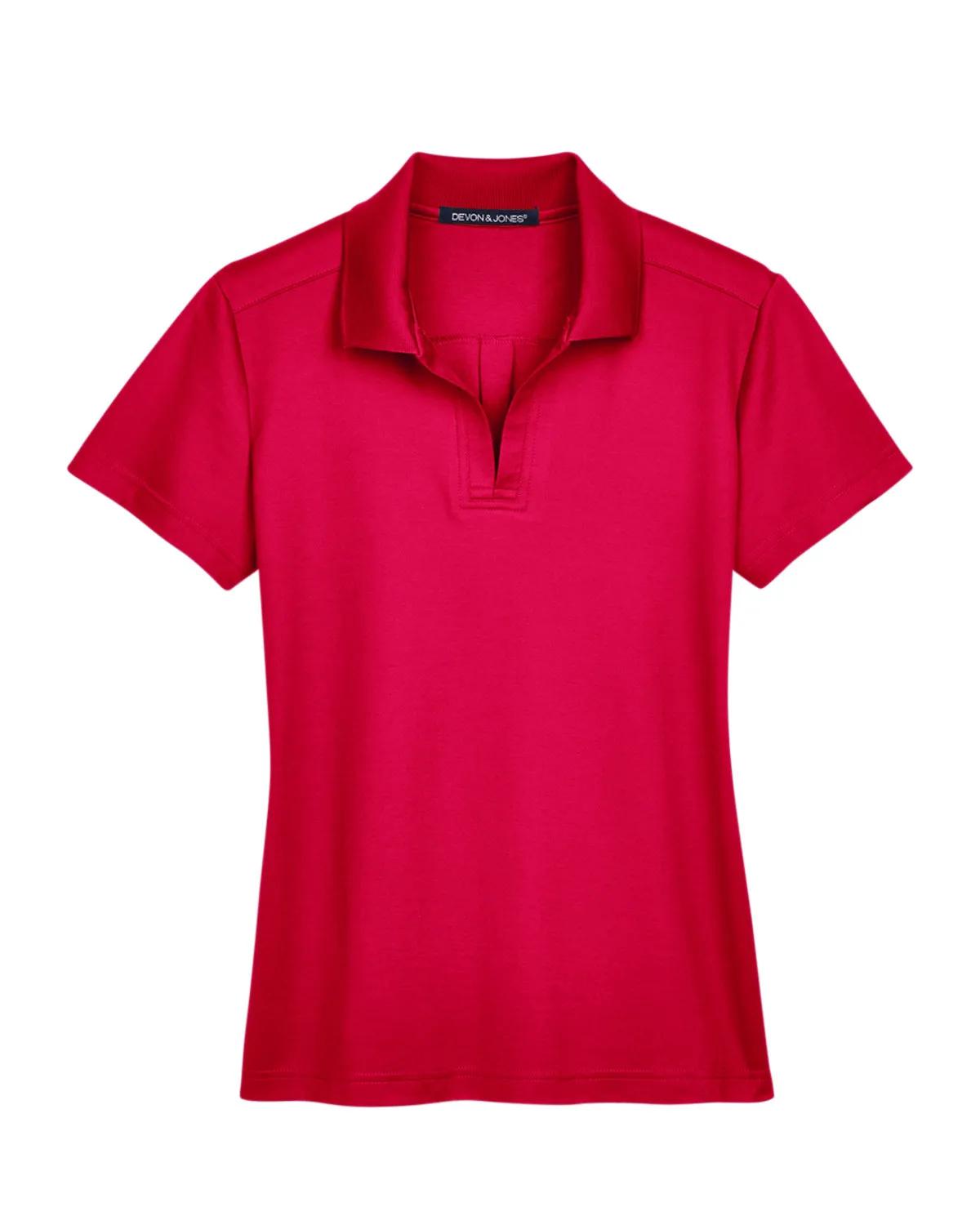 CrownLux Performance® Ladies' Plaited Polo 71 of 95