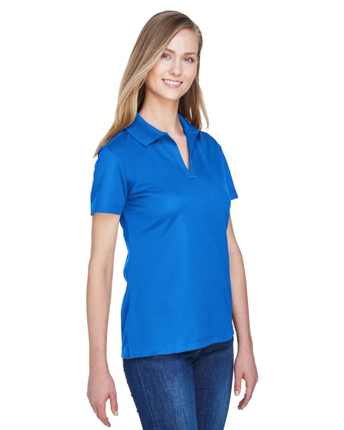 CrownLux Performance® Ladies' Plaited Polo 50 of 95