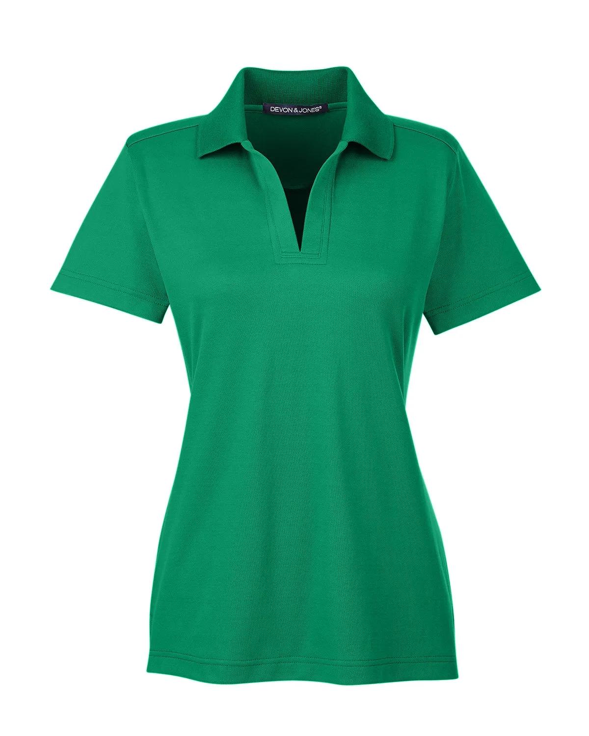 CrownLux Performance® Ladies' Plaited Polo 77 of 95