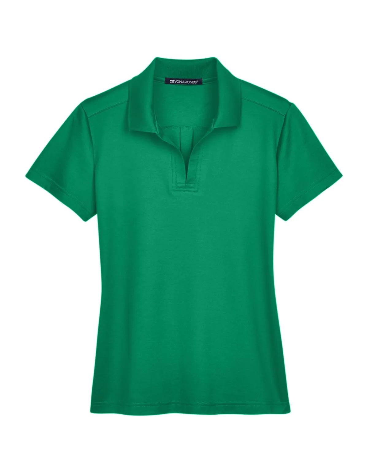 CrownLux Performance® Ladies' Plaited Polo 88 of 95