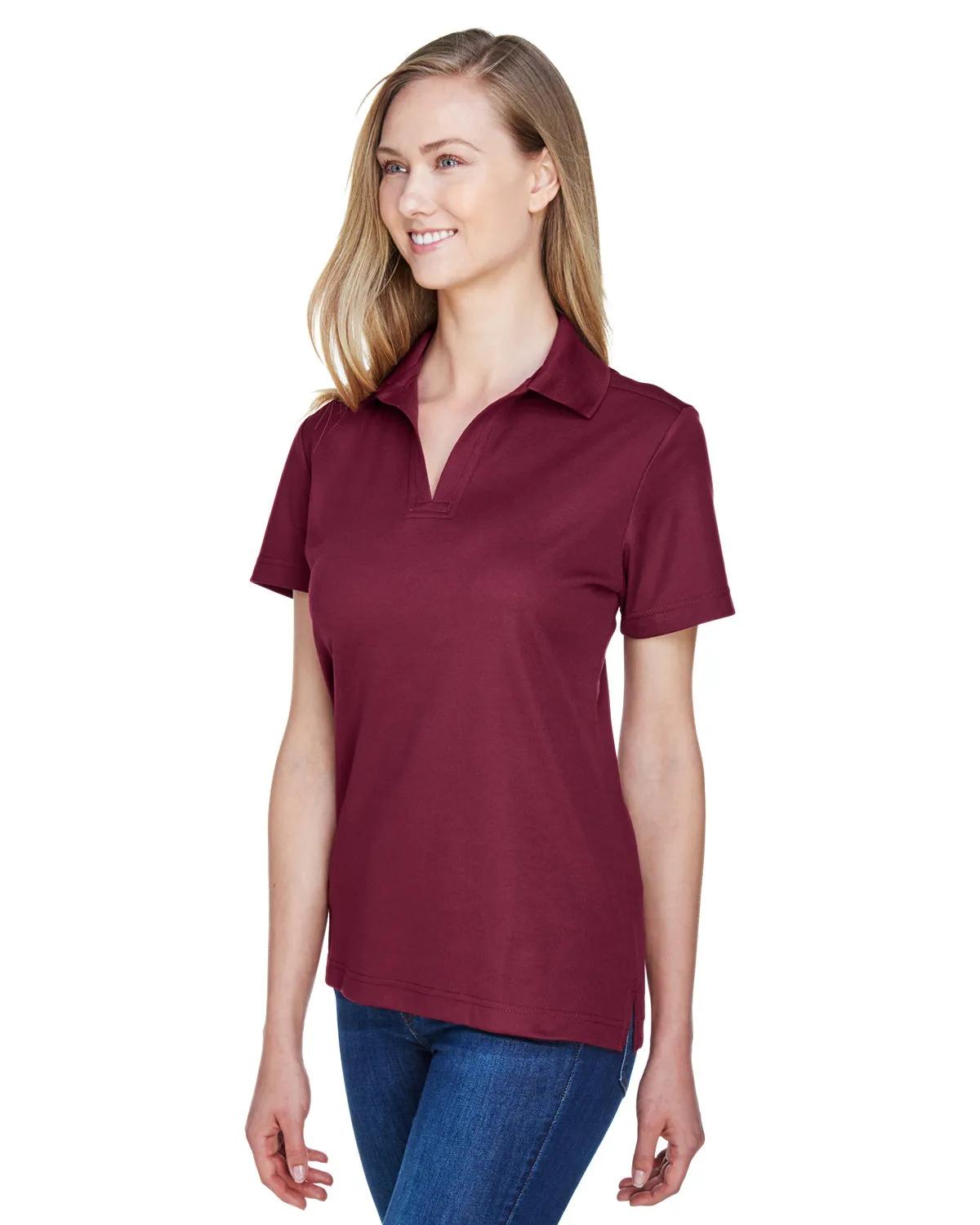 CrownLux Performance® Ladies' Plaited Polo 38 of 95