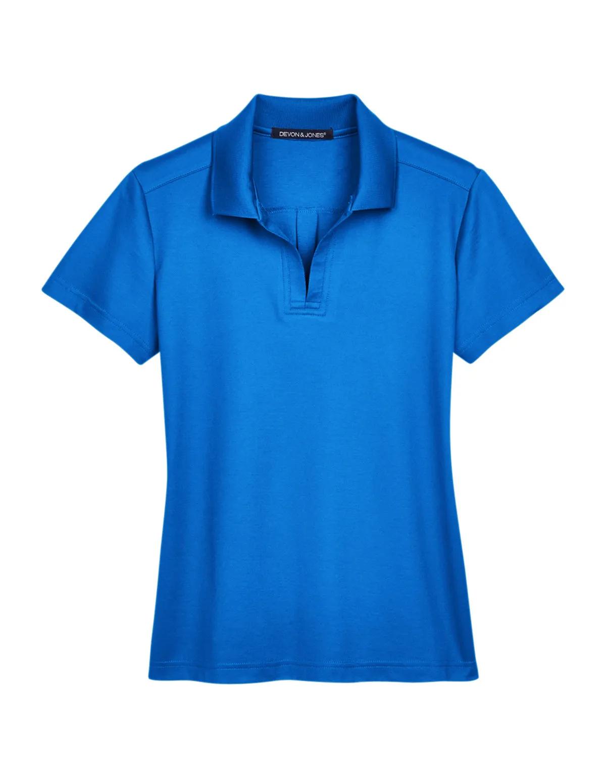 CrownLux Performance® Ladies' Plaited Polo 40 of 95