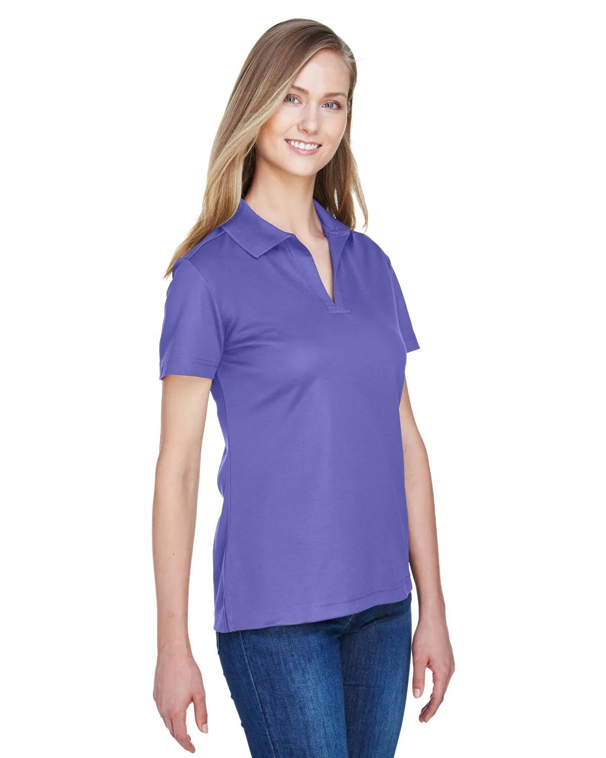 CrownLux Performance® Ladies' Plaited Polo 56 of 95