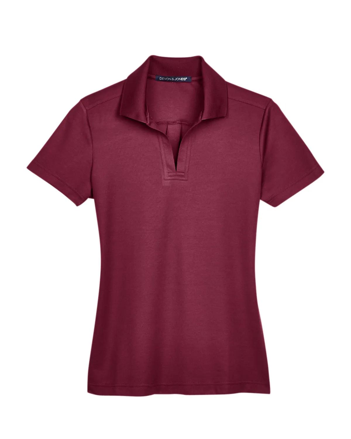 CrownLux Performance® Ladies' Plaited Polo 28 of 95
