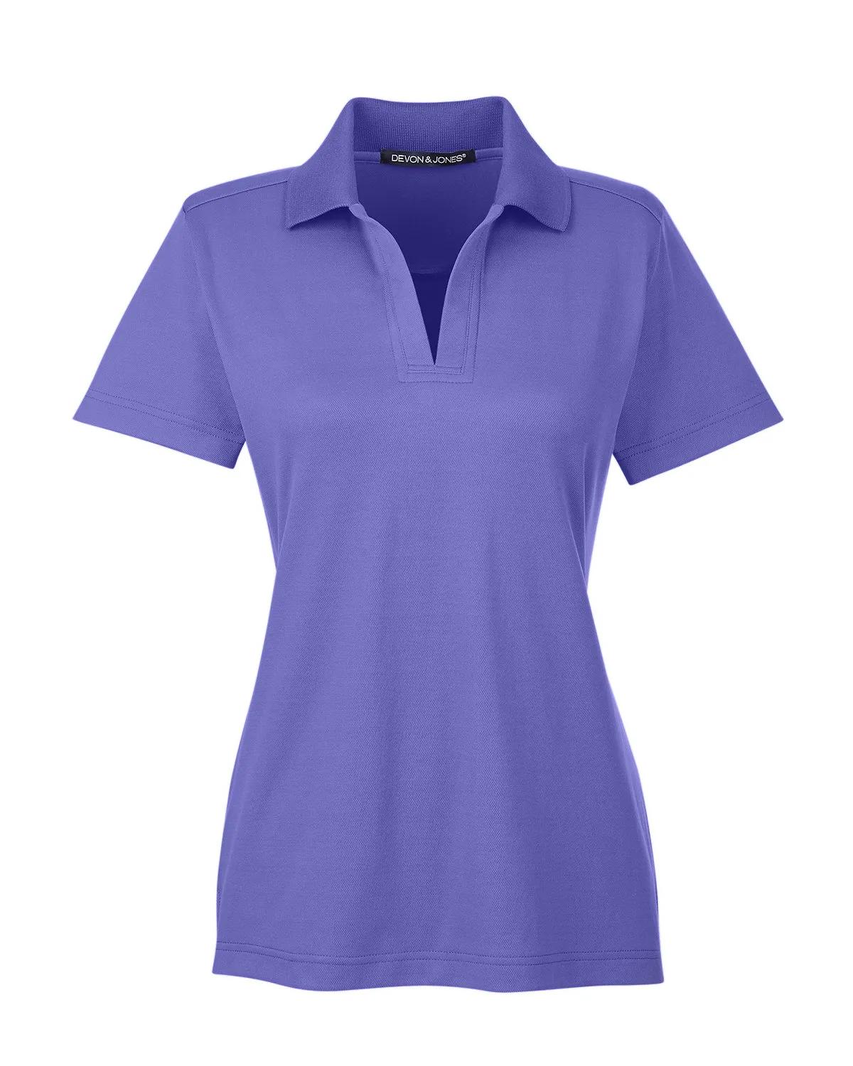 CrownLux Performance® Ladies' Plaited Polo 62 of 95