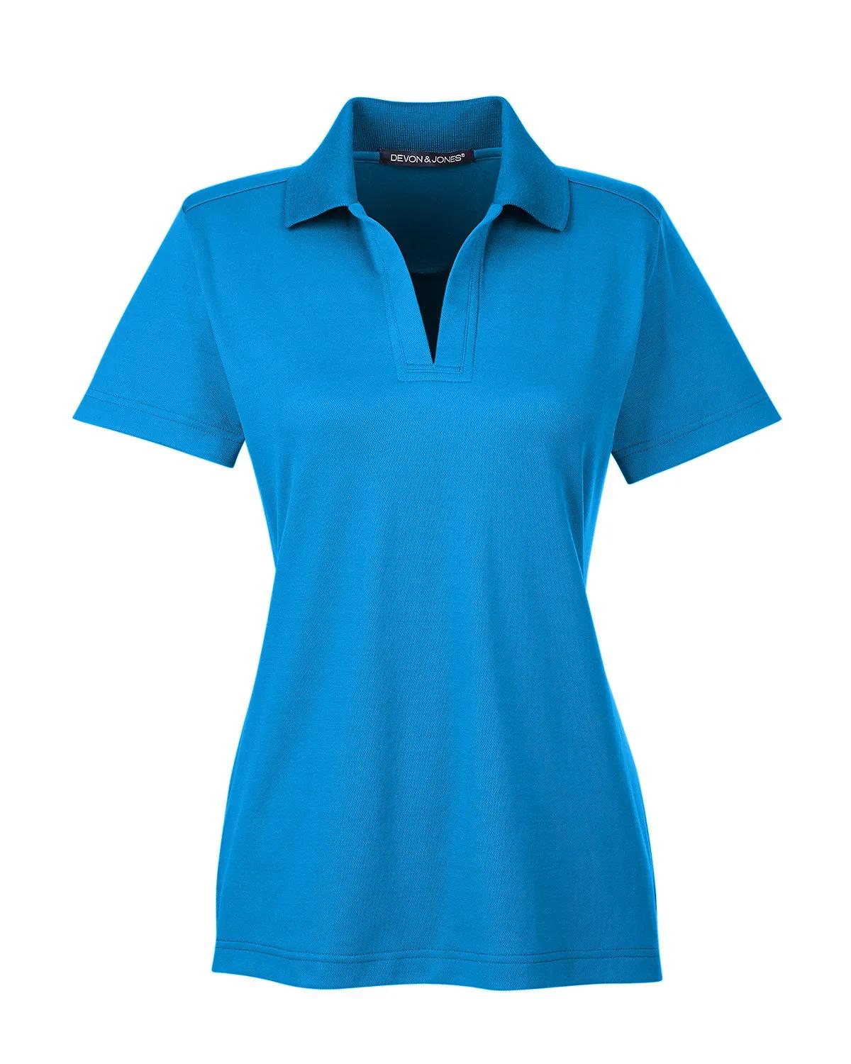 CrownLux Performance® Ladies' Plaited Polo 18 of 95