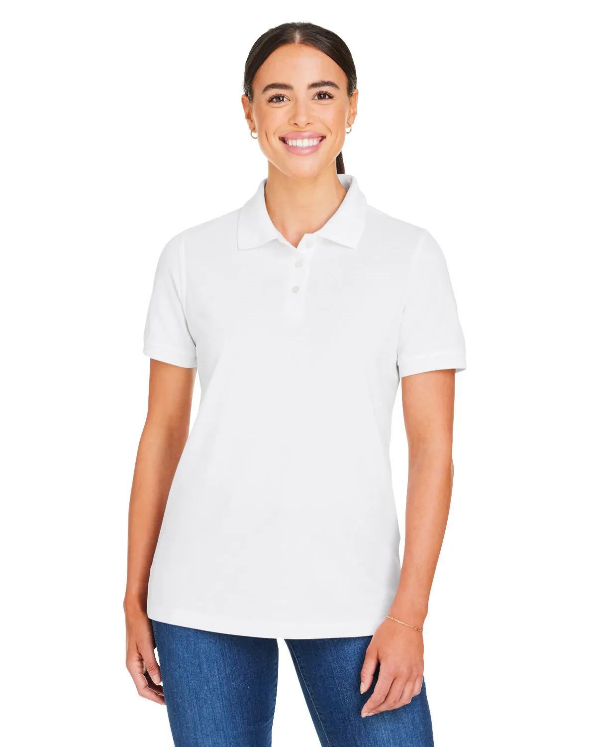 Ladies' Valiant Cotton Snag Protect Polo 2 of 57