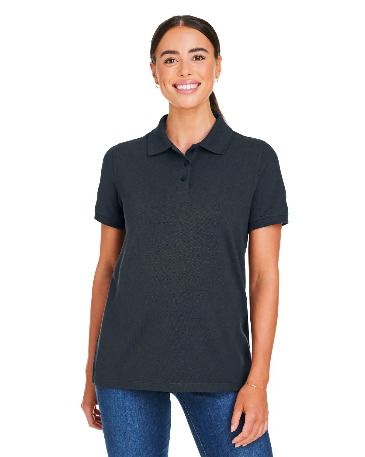 Ladies' Valiant Cotton Snag Protect Polo 3 of 57