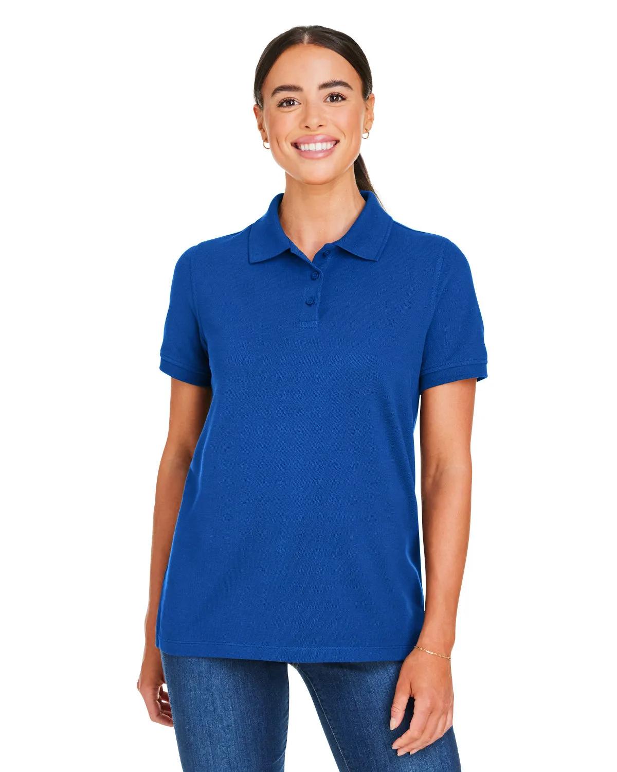Ladies' Valiant Cotton Snag Protect Polo 2 of 57