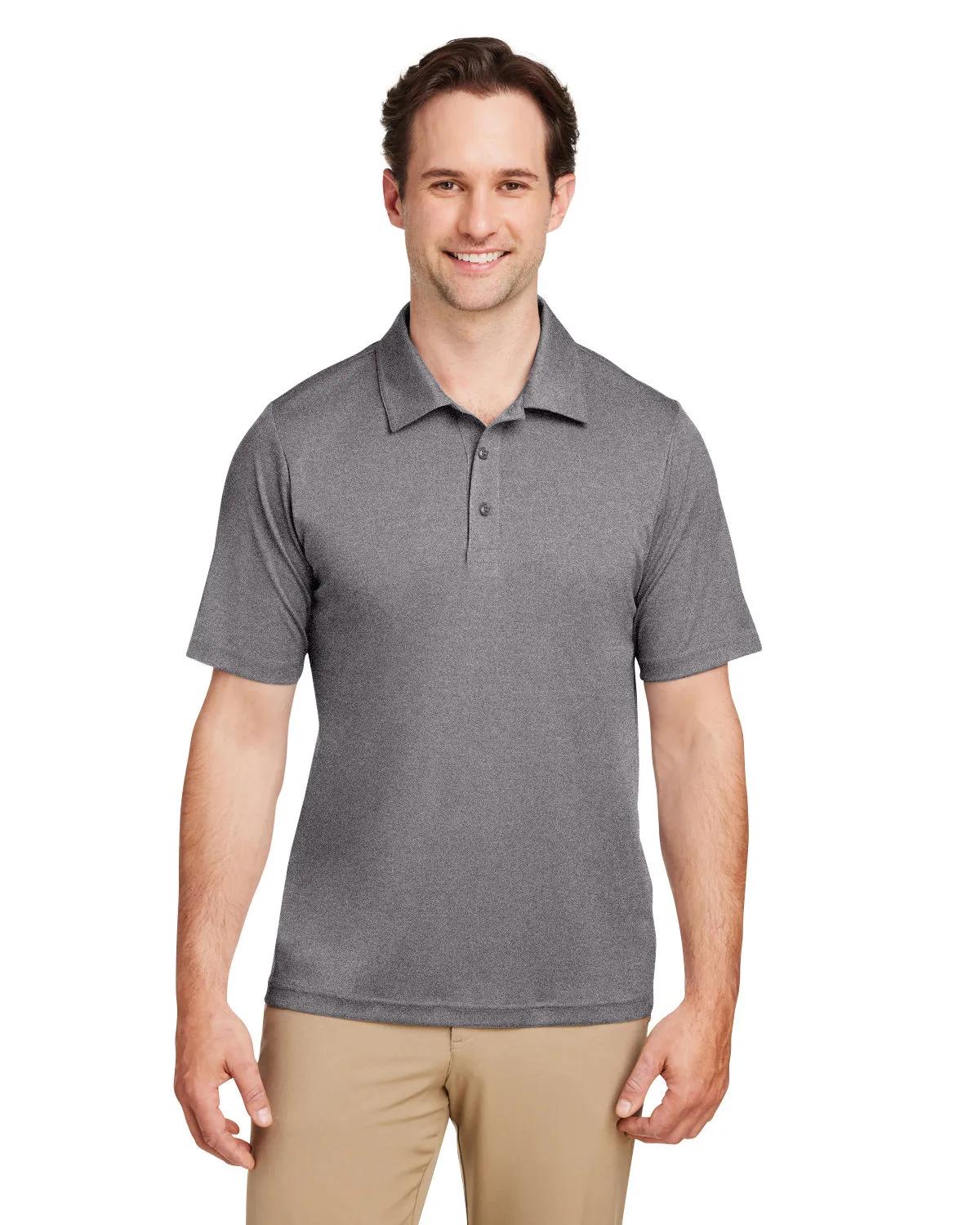 Men's Zone Sonic Heather Performance Polo 3 of 49