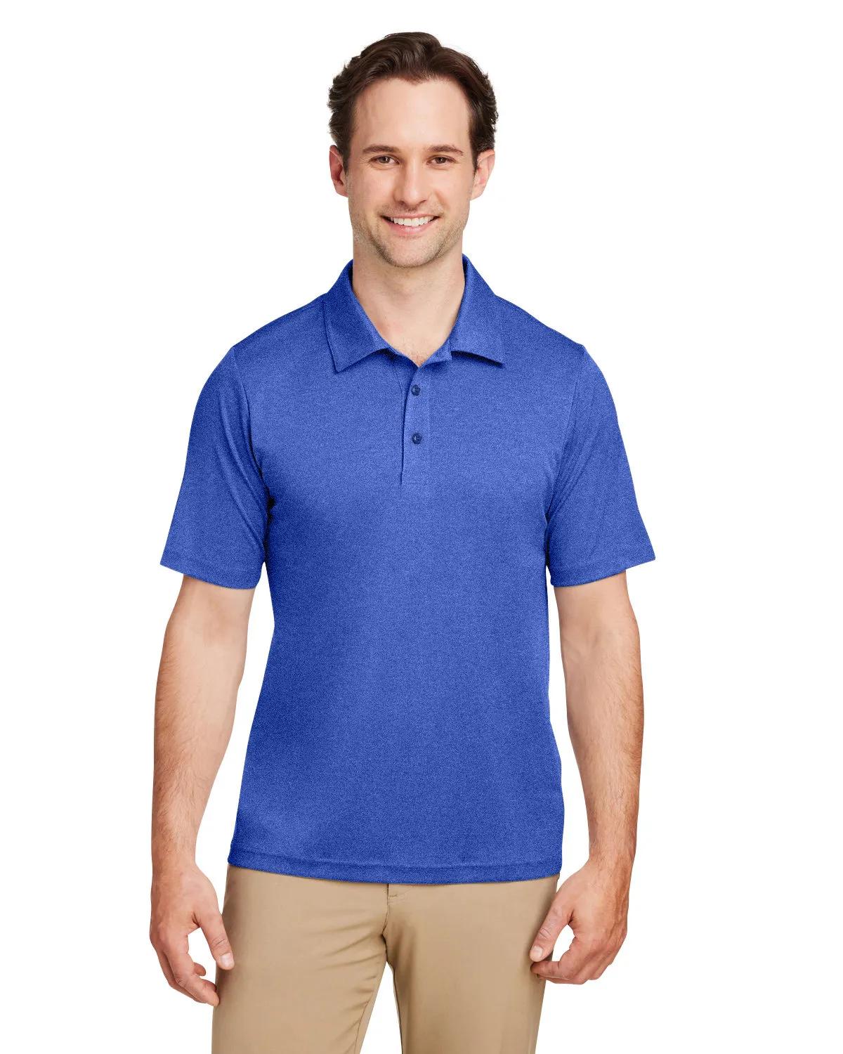 Men's Zone Sonic Heather Performance Polo 2 of 49