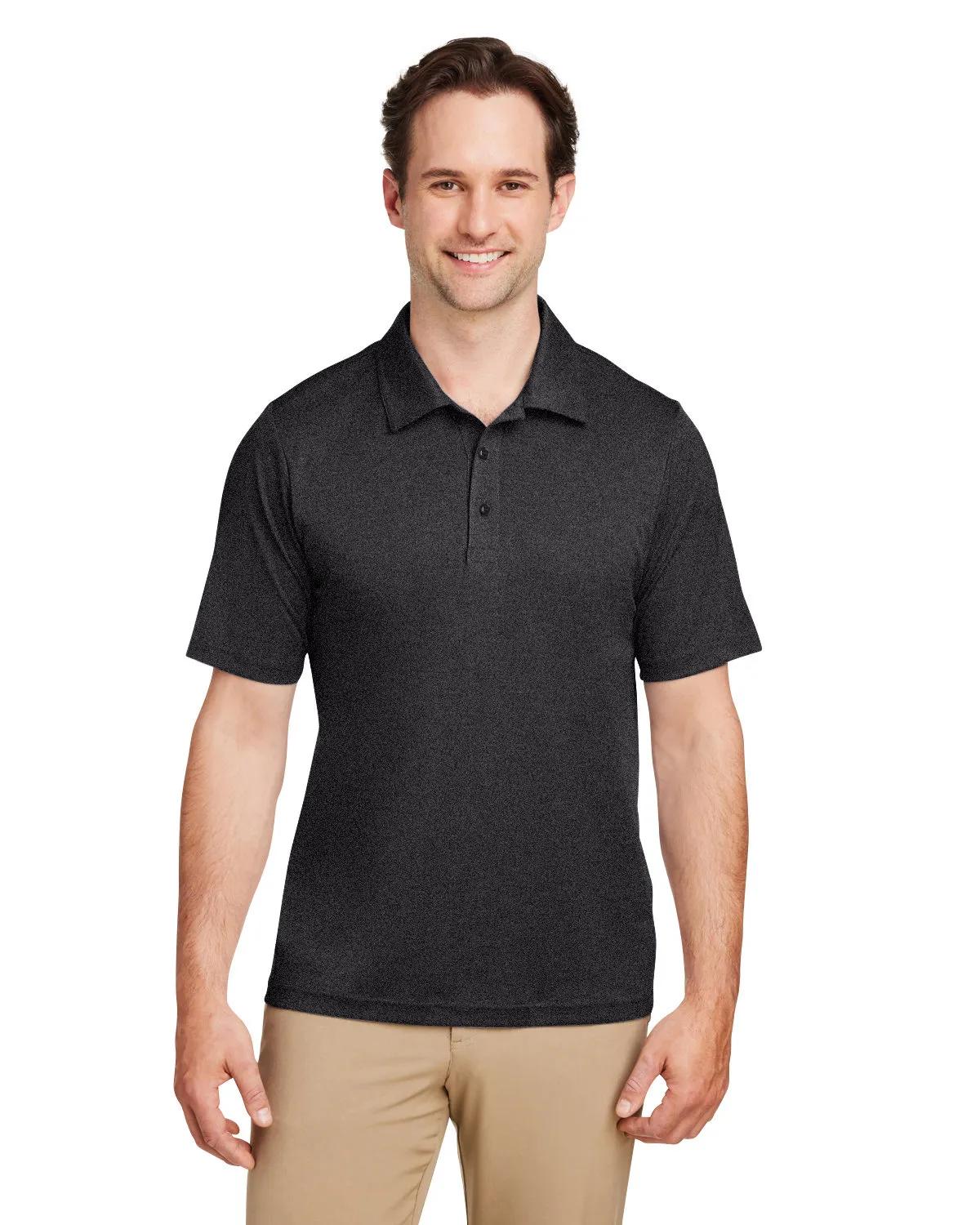 Men's Zone Sonic Heather Performance Polo 3 of 49