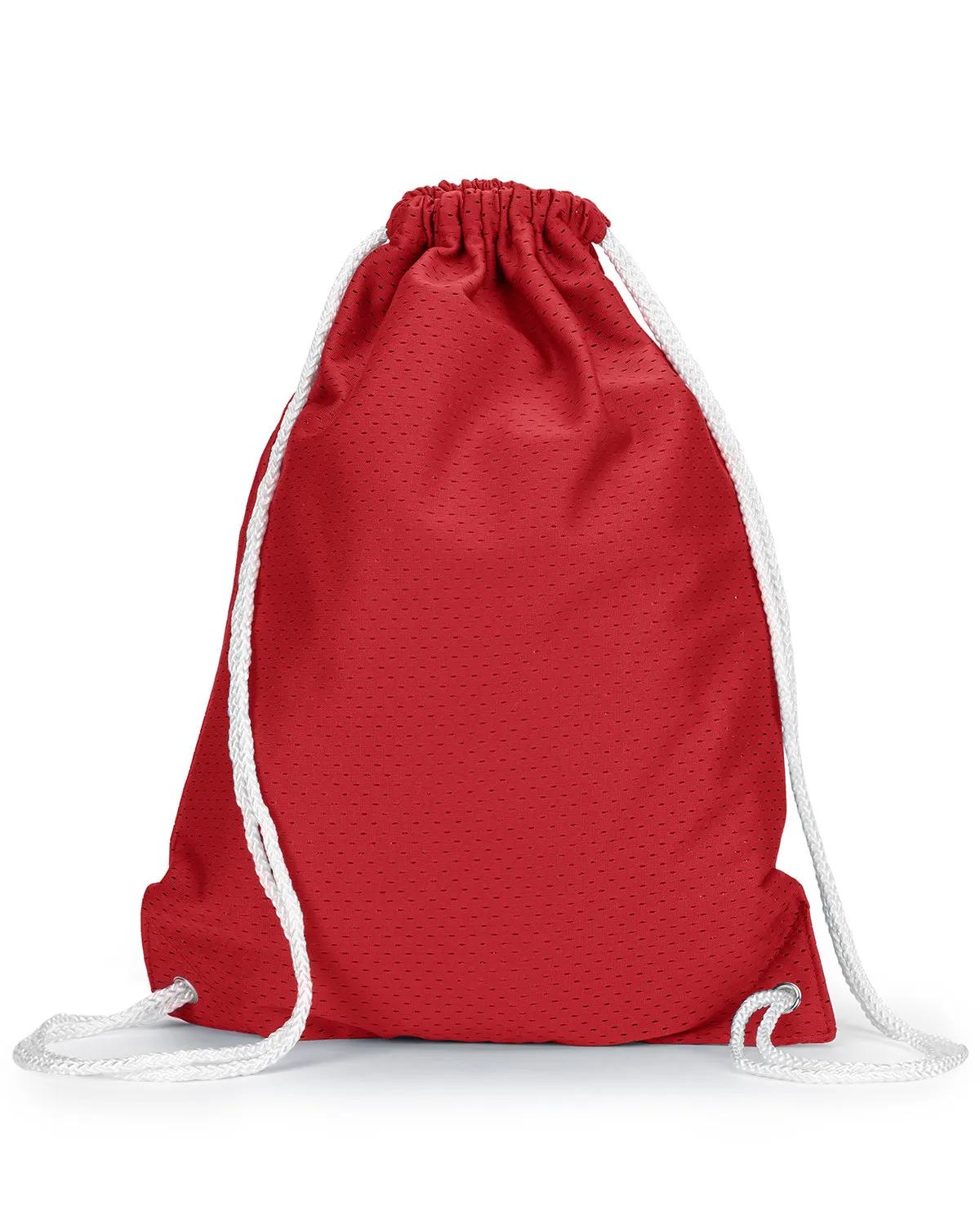 Jersey Mesh Drawstring Bag 2 of 4