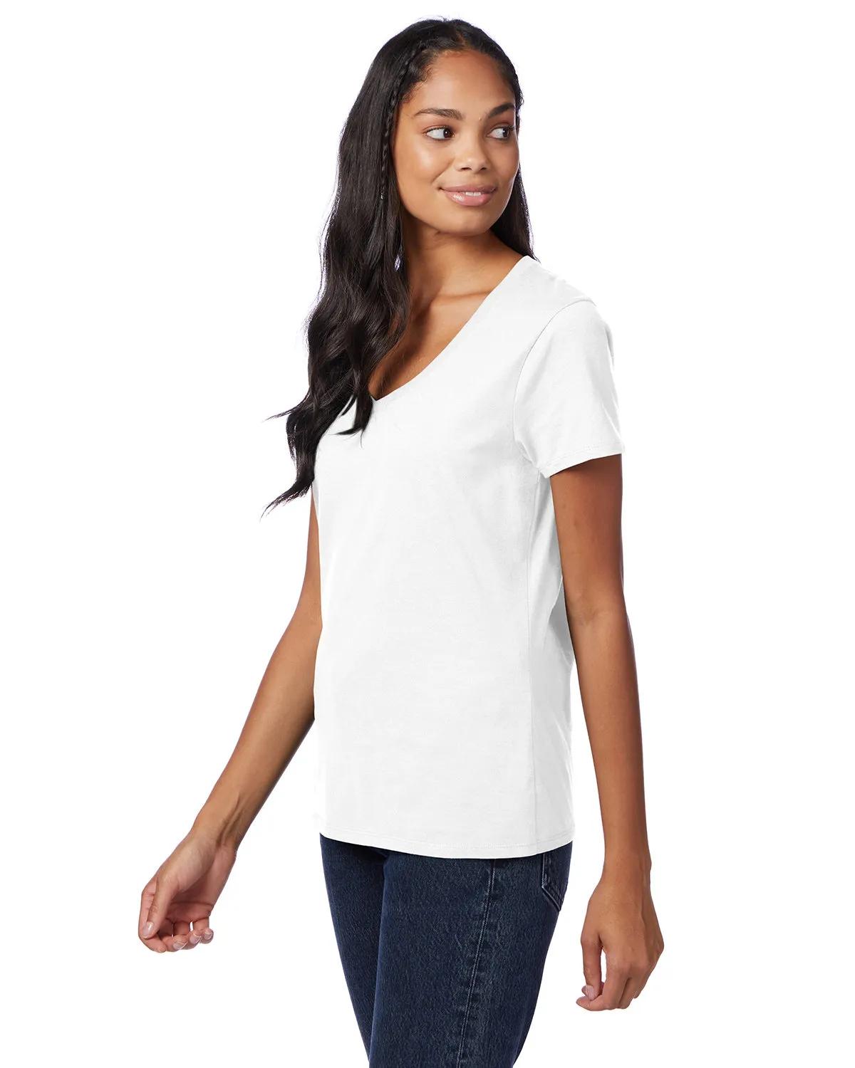 Ladies' Perfect-T V-Neck T-Shirt 16 of 67