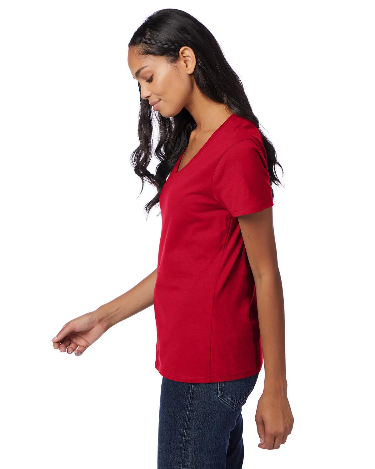 Ladies' Perfect-T V-Neck T-Shirt 16 of 67