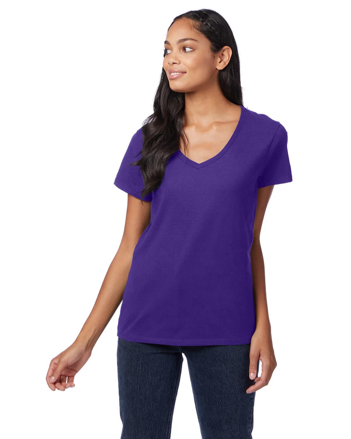 Ladies' Perfect-T V-Neck T-Shirt 1 of 67