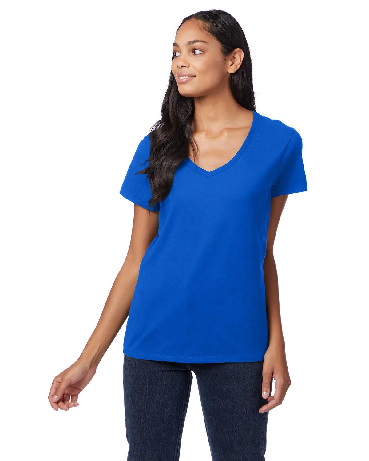 Ladies' Perfect-T V-Neck T-Shirt 14 of 67