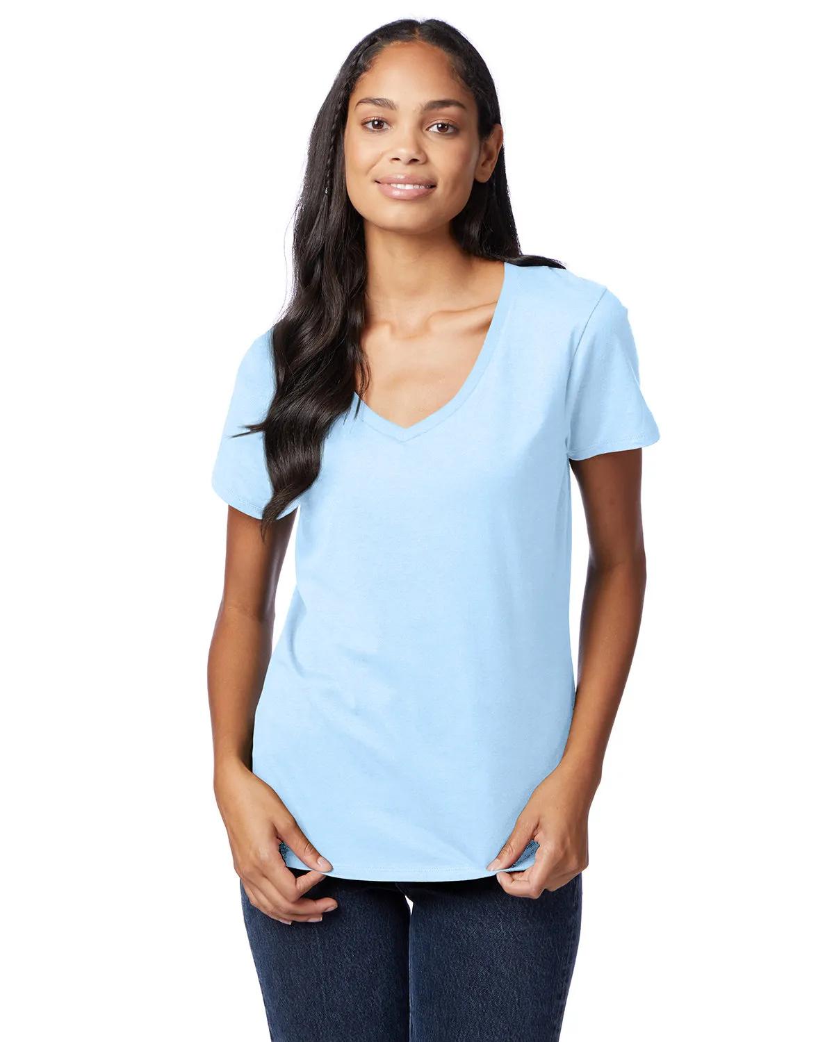 Ladies' Perfect-T V-Neck T-Shirt 13 of 67