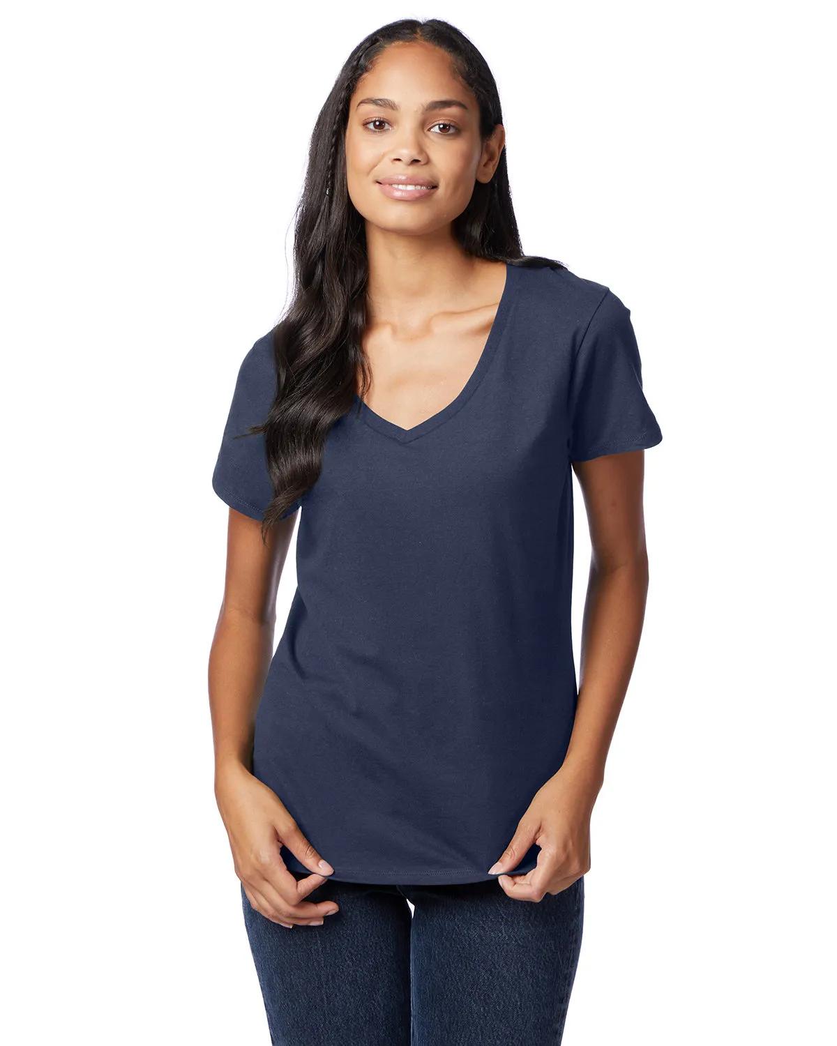 Ladies' Perfect-T V-Neck T-Shirt 5 of 67