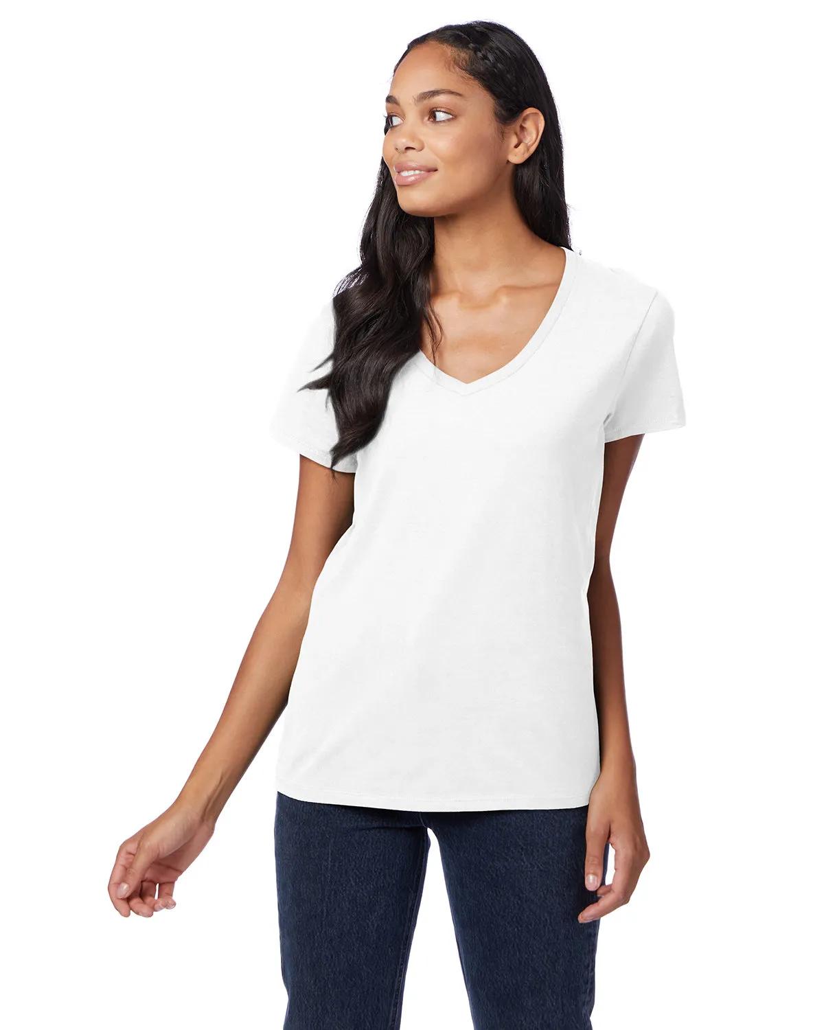 Ladies' Perfect-T V-Neck T-Shirt 7 of 67