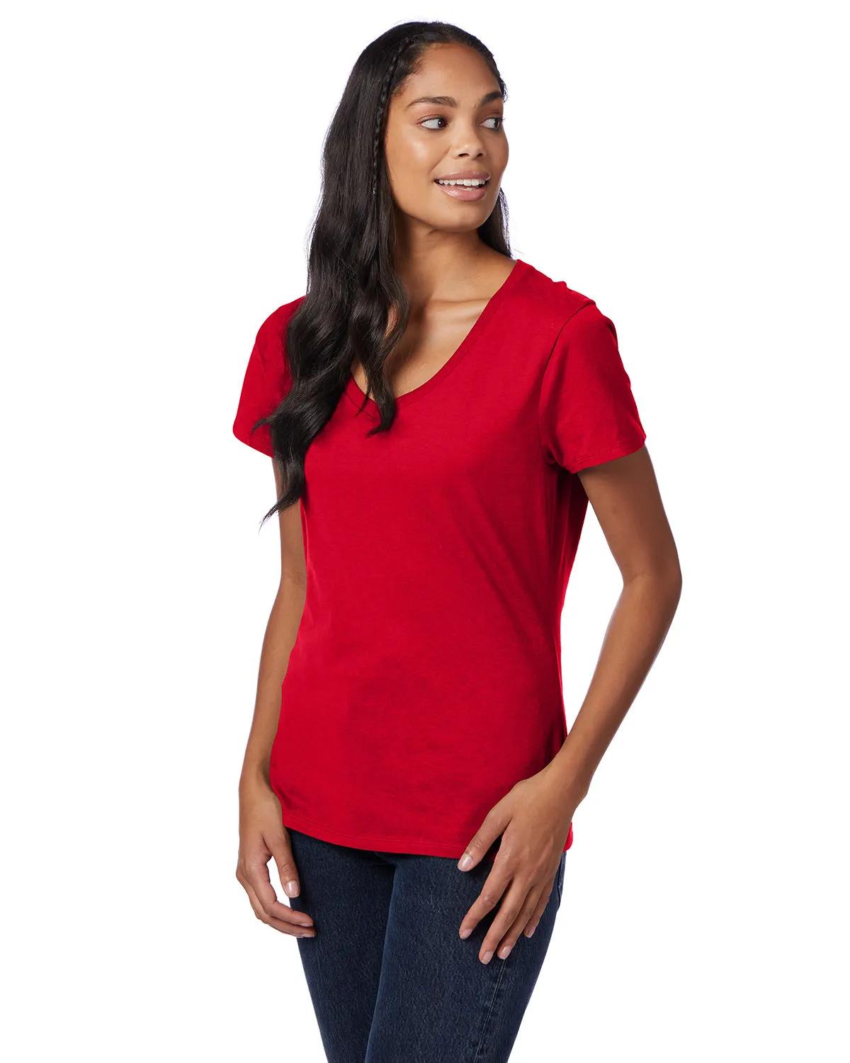 Ladies' Perfect-T V-Neck T-Shirt 64 of 67