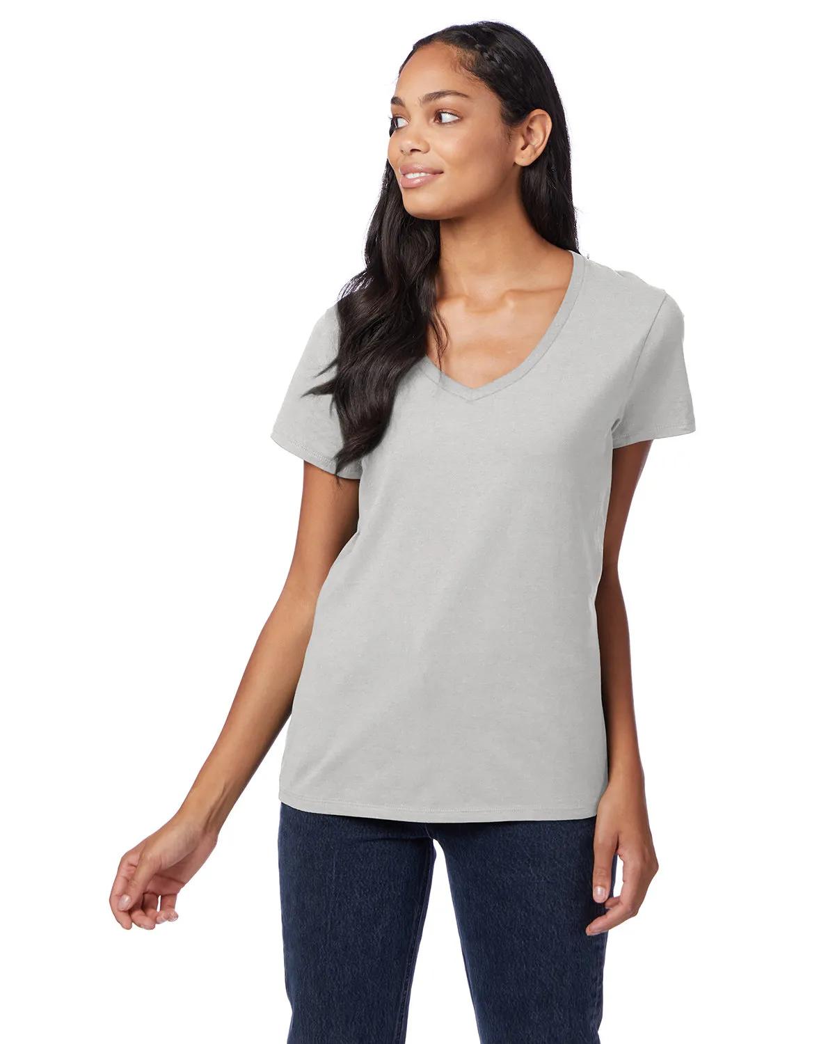 Ladies' Perfect-T V-Neck T-Shirt 8 of 67