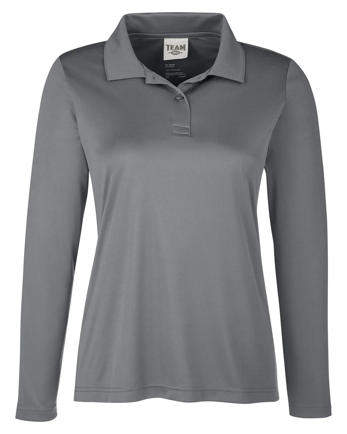 Ladies' Zone Performance Long Sleeve Polo 39 of 59