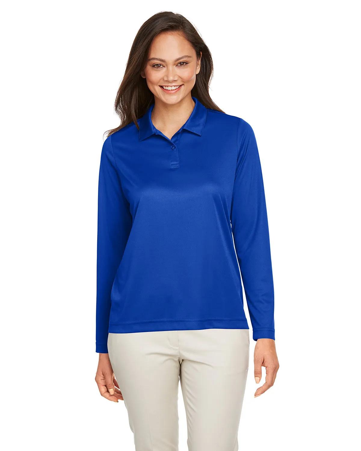 Ladies' Zone Performance Long Sleeve Polo 2 of 59