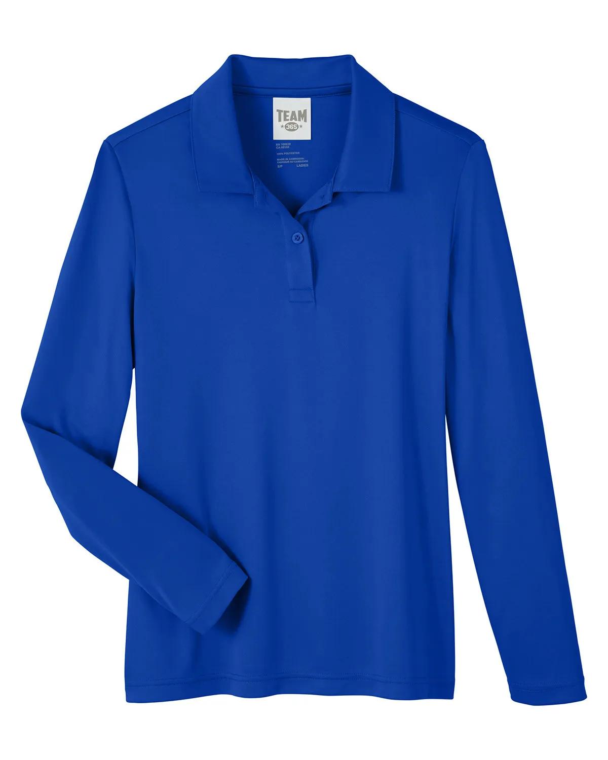 Ladies' Zone Performance Long Sleeve Polo 48 of 59