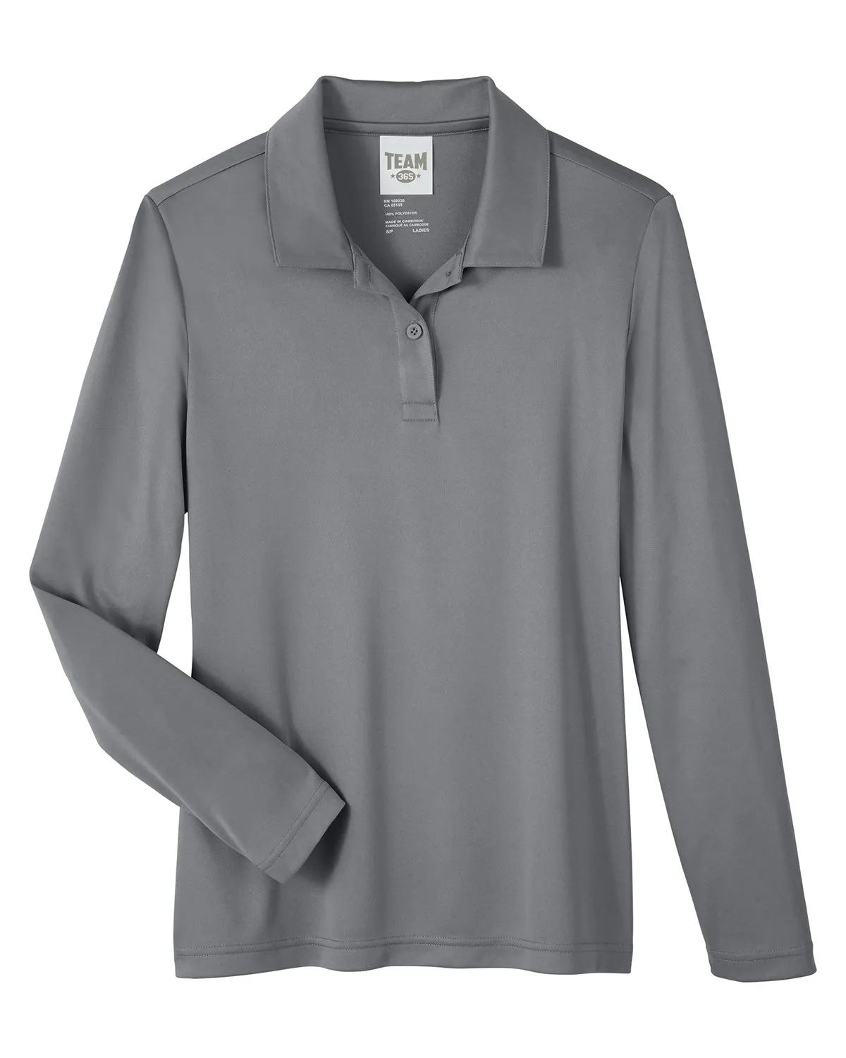 Ladies' Zone Performance Long Sleeve Polo 37 of 59