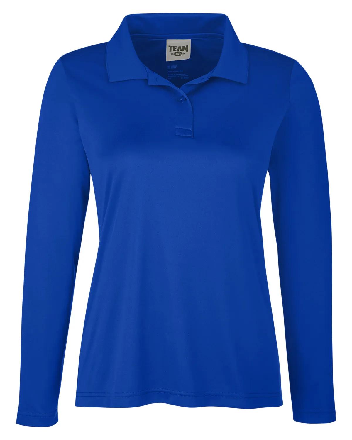 Ladies' Zone Performance Long Sleeve Polo 50 of 59