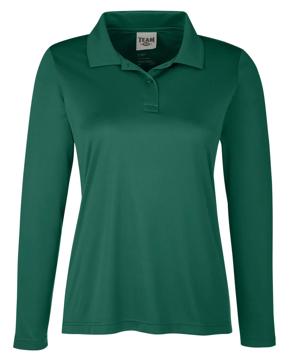 Ladies' Zone Performance Long Sleeve Polo 23 of 59