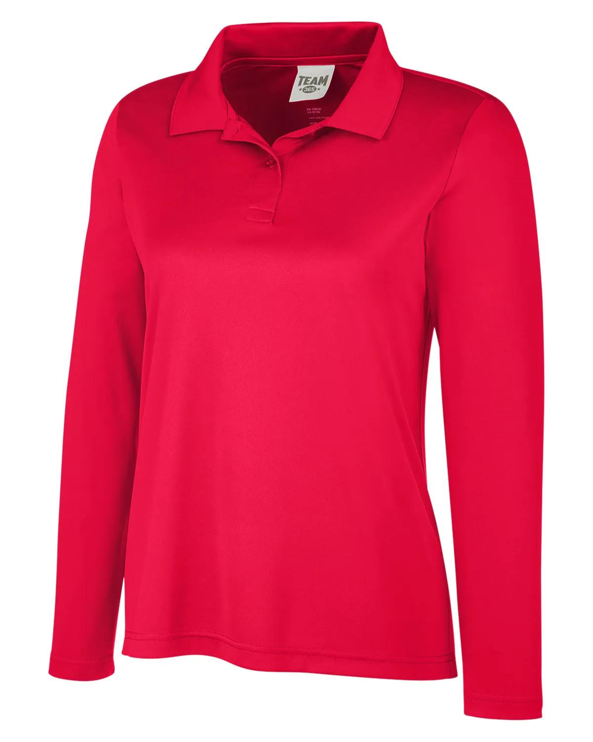 Ladies' Zone Performance Long Sleeve Polo 42 of 59