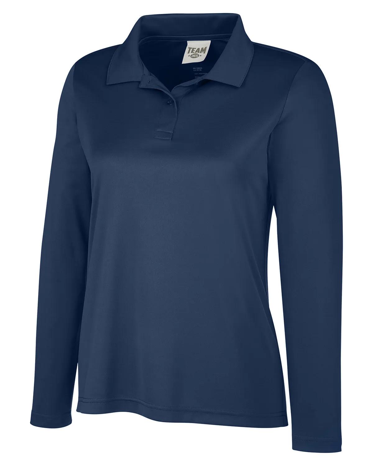 Ladies' Zone Performance Long Sleeve Polo 15 of 59