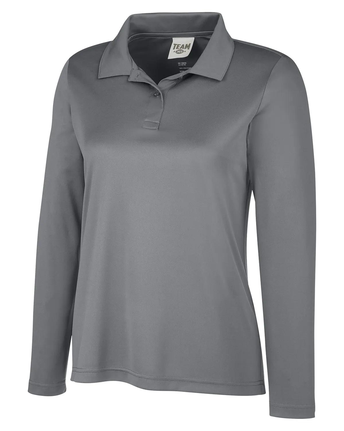 Ladies' Zone Performance Long Sleeve Polo 27 of 59