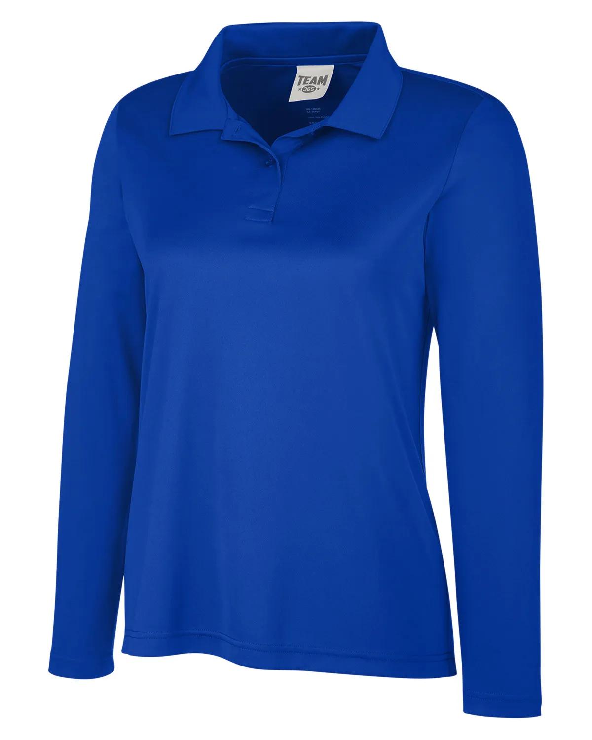 Ladies' Zone Performance Long Sleeve Polo 51 of 59