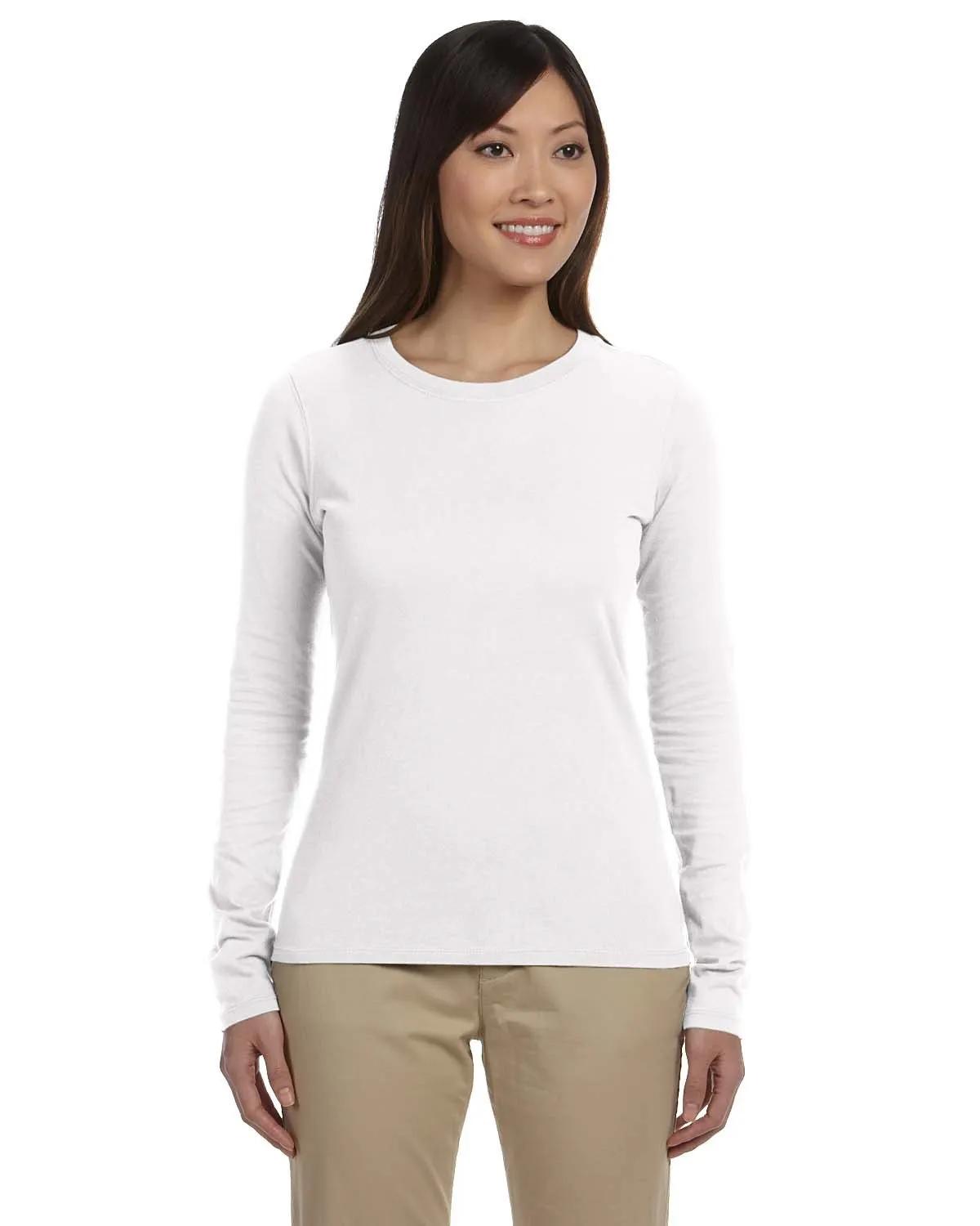 Ladies' Classic Long-Sleeve T-Shirt 2 of 8