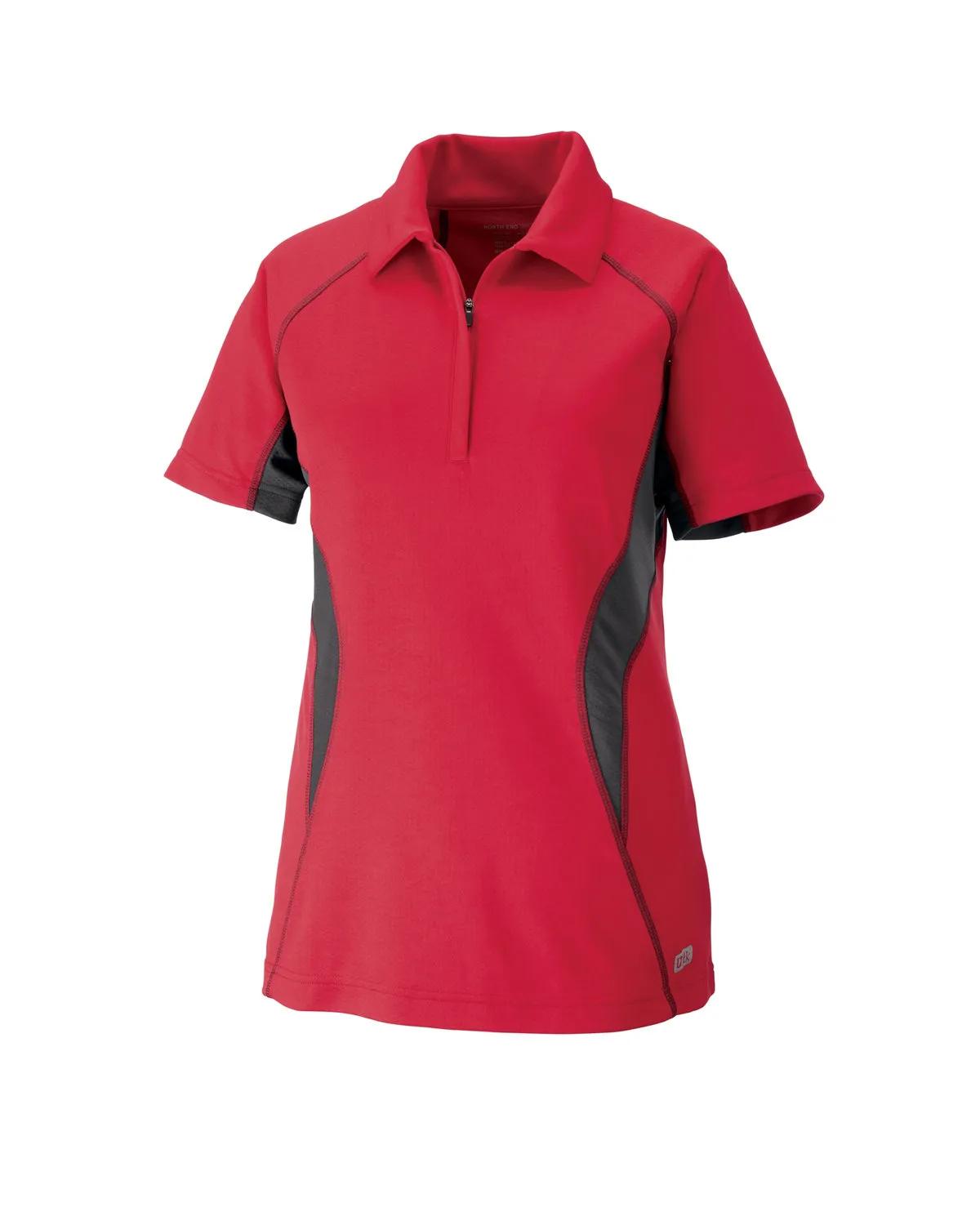 Ladies' Serac UTK CoolLogik™ Performance Zippered Polo 6 of 6