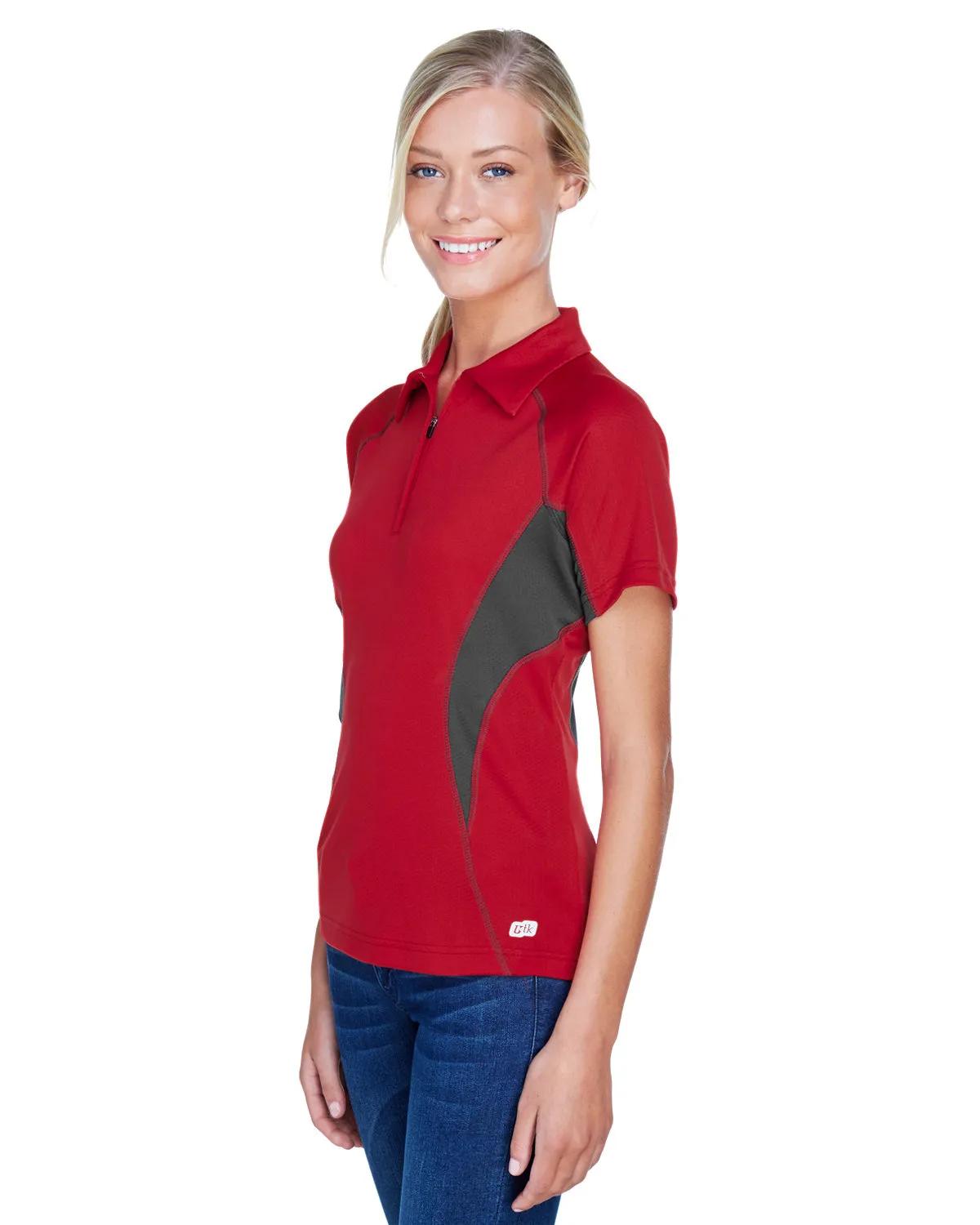 Ladies' Serac UTK CoolLogik™ Performance Zippered Polo 1 of 6