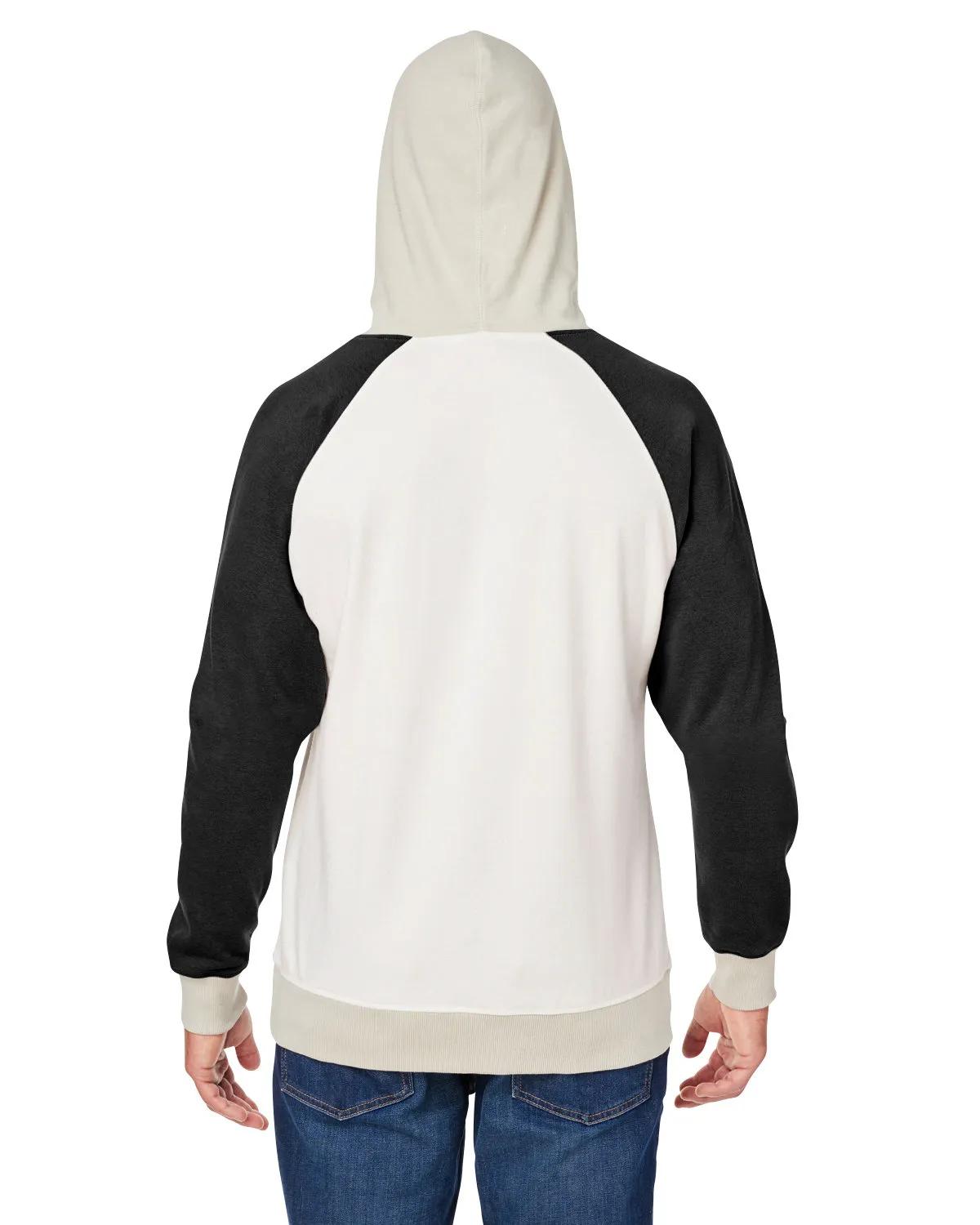 Unisex Vintage Tricolor Hooded Sweatshirt 7 of 7