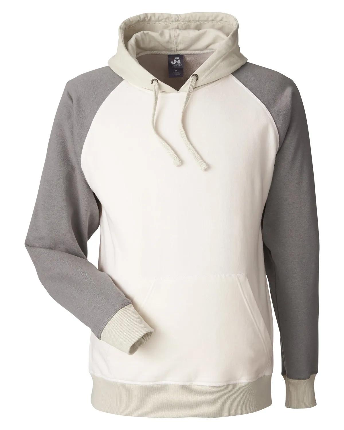 Unisex Vintage Tricolor Hooded Sweatshirt 4 of 7