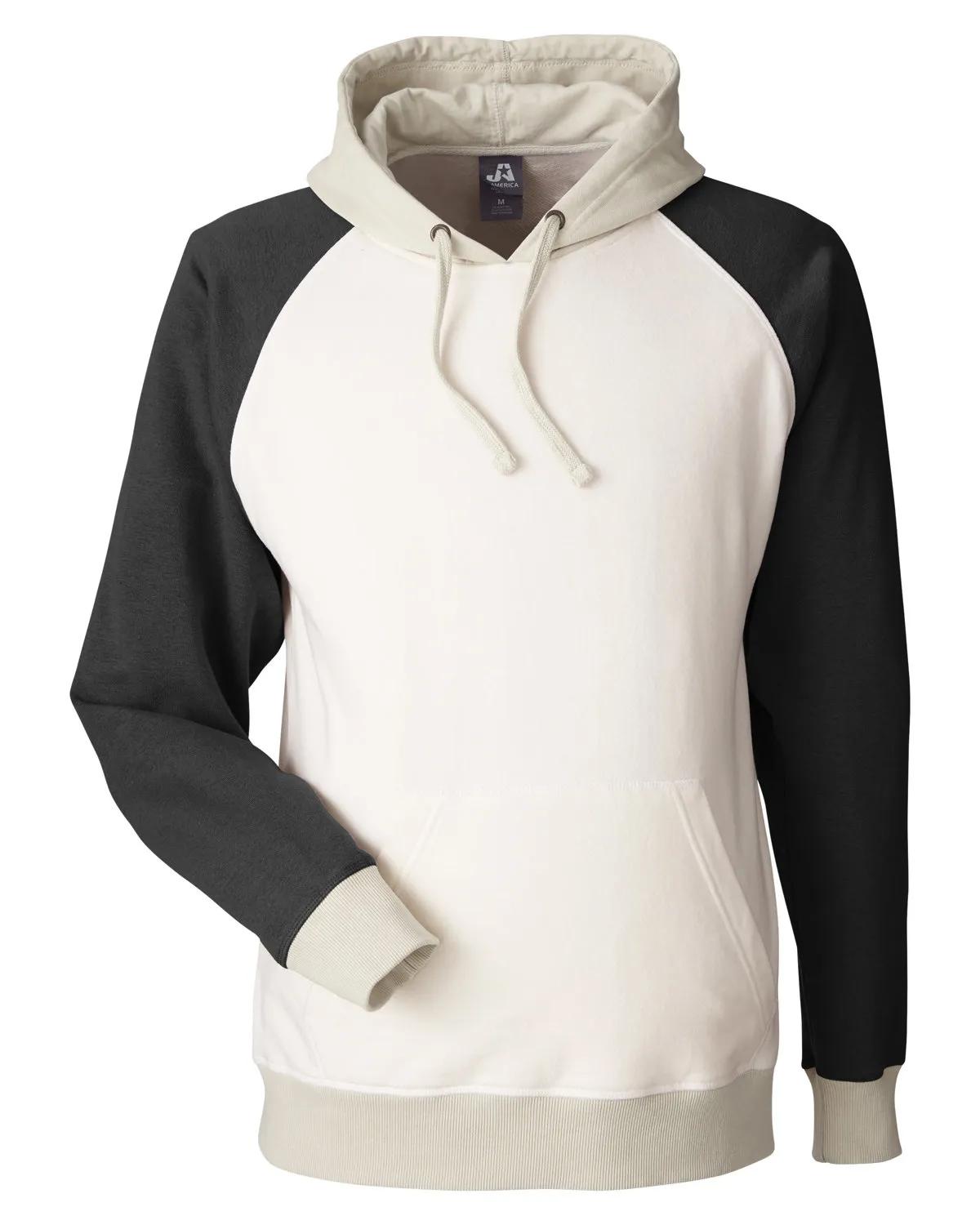 Unisex Vintage Tricolor Hooded Sweatshirt 3 of 7