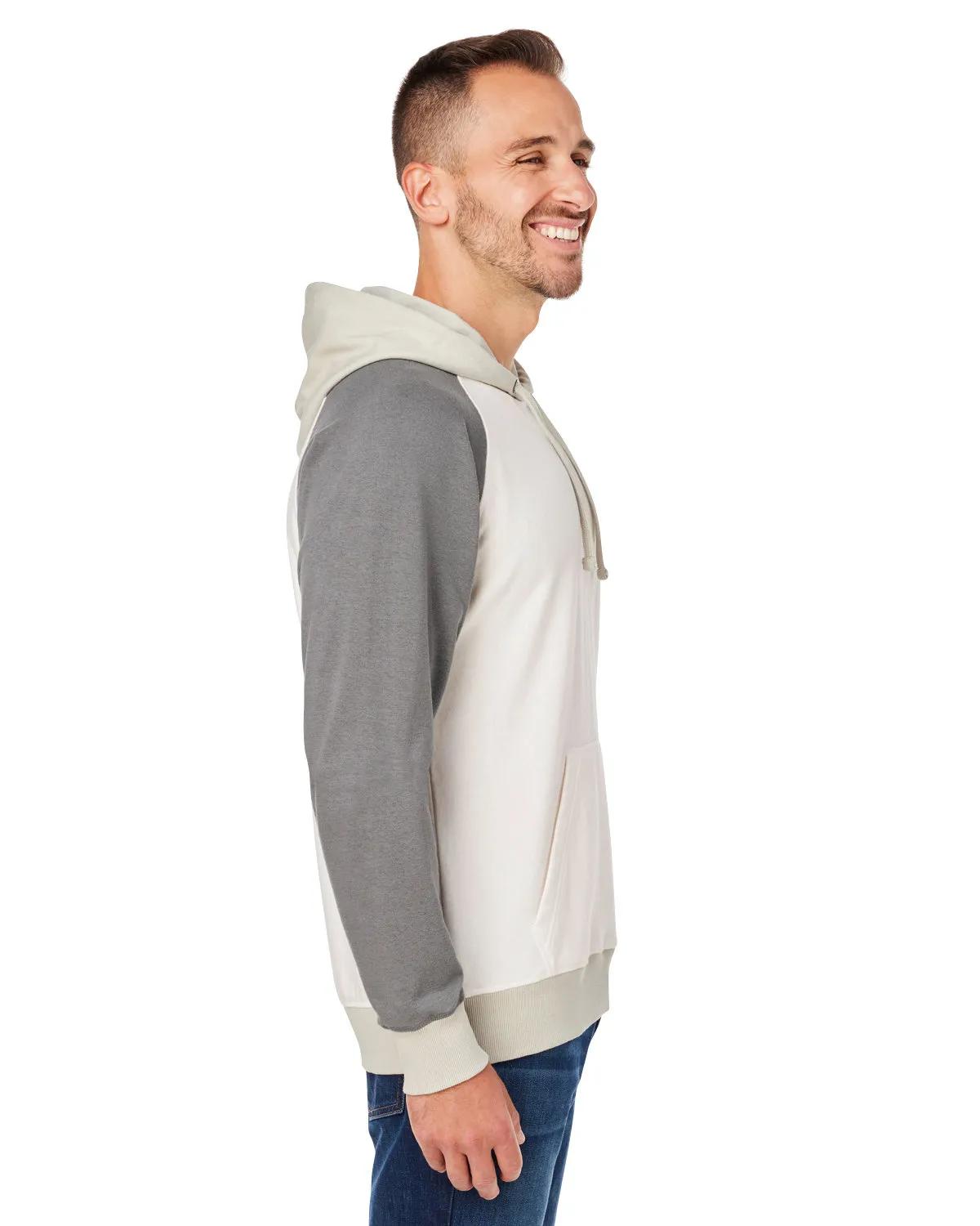 Unisex Vintage Tricolor Hooded Sweatshirt 6 of 7