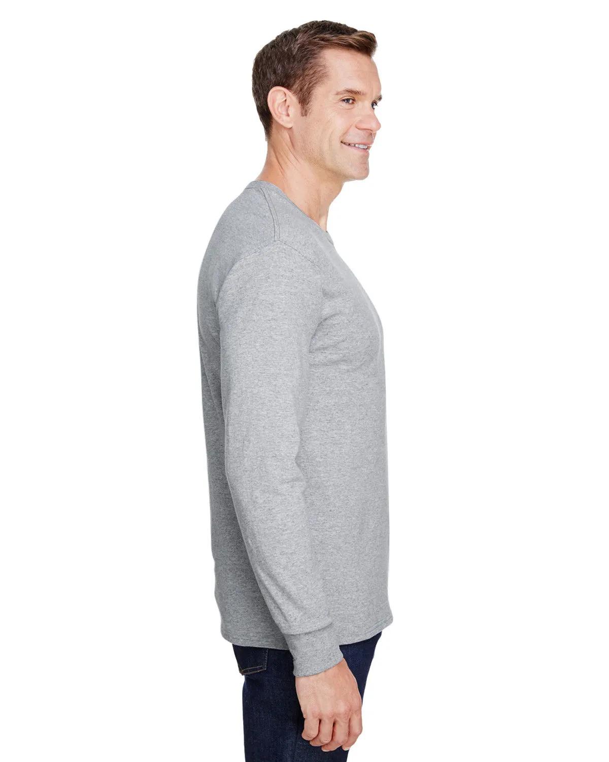 Adult Workwear Long-Sleeve Pocket T-Shirt 5 of 15