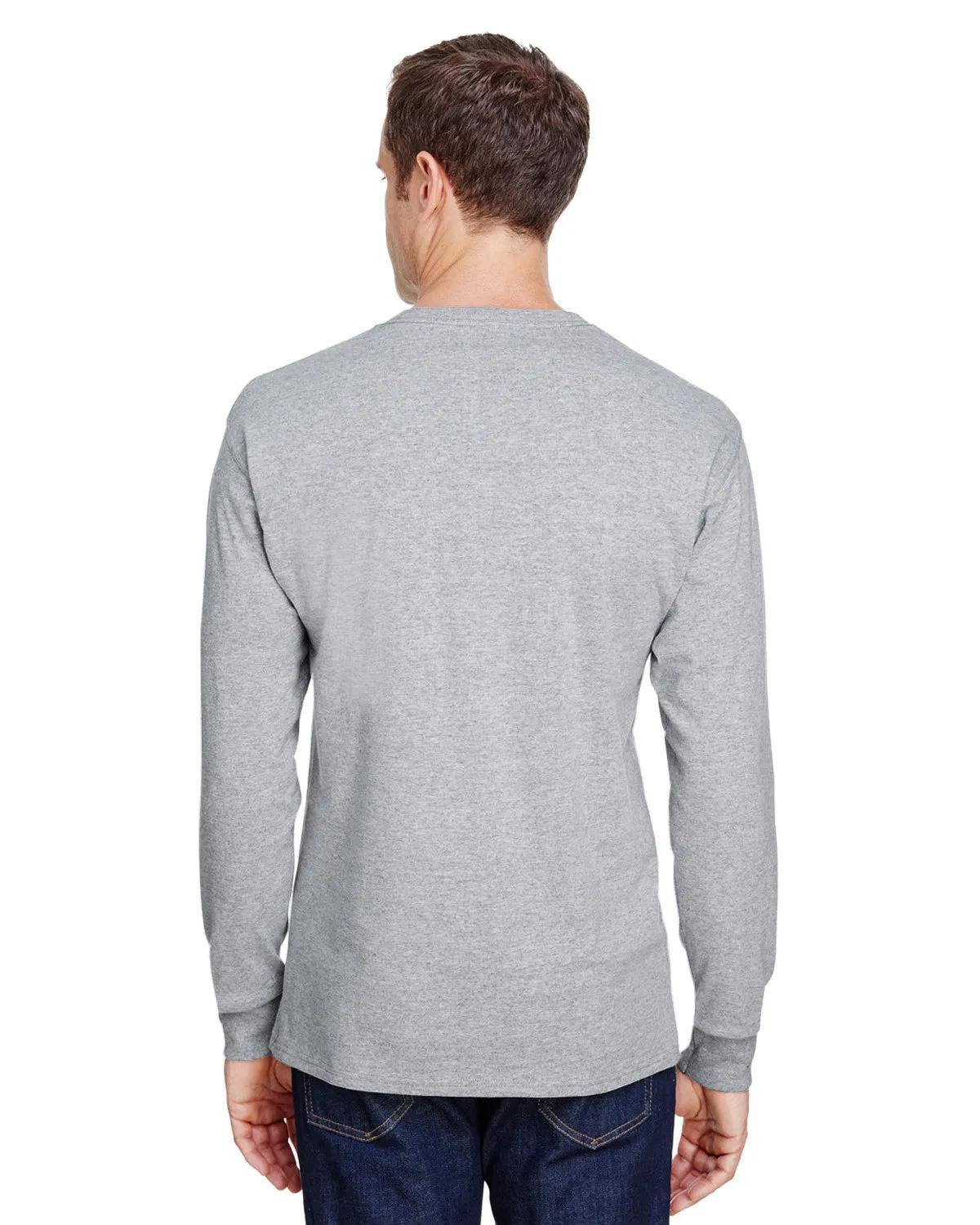 Adult Workwear Long-Sleeve Pocket T-Shirt 8 of 15