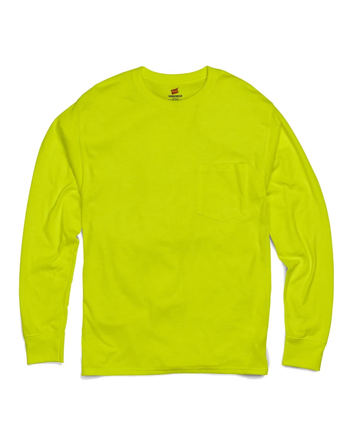 Adult Workwear Long-Sleeve Pocket T-Shirt 11 of 15