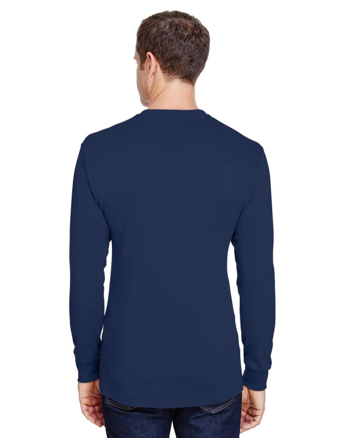 Adult Workwear Long-Sleeve Pocket T-Shirt 7 of 15